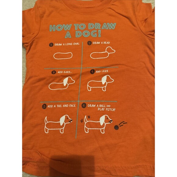 Cat And Jack Shirts Youth Size XS (4/5) Lot Of 7 Tshirts - Picture 7 of 8